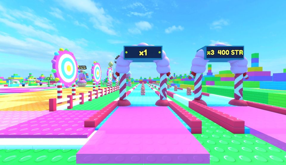 Throw Sim screenshot: lane