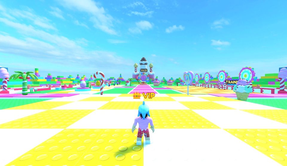 Candy Coast, world 1 in Throw Sim