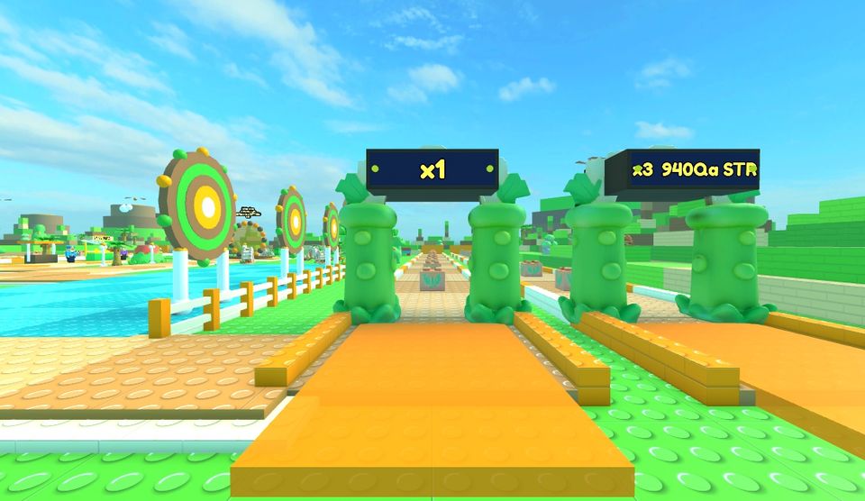 Dino Valley throwing lane in Throw Sim