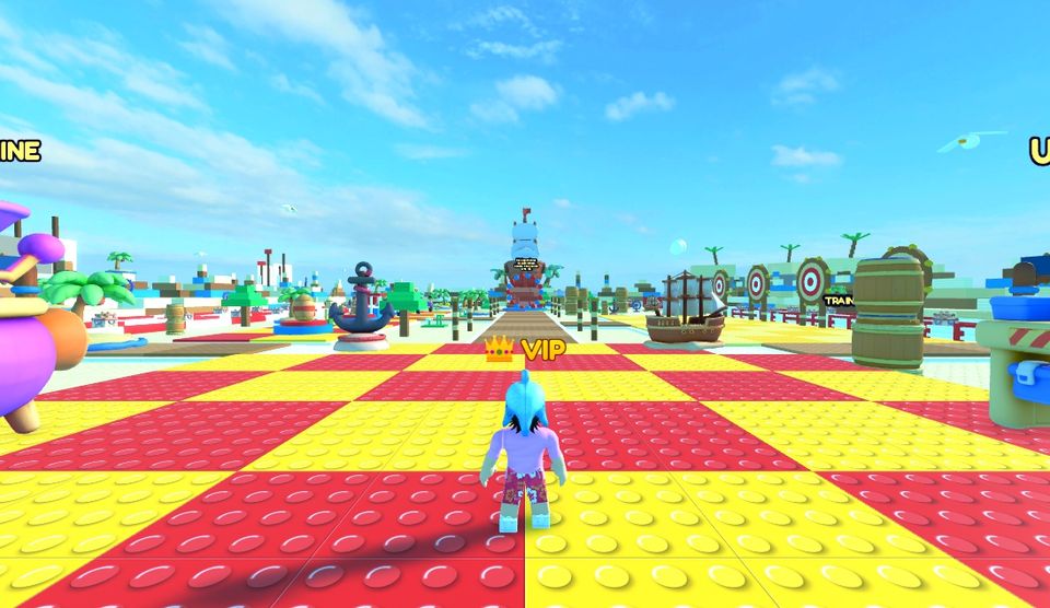 Pirate Cove, world 14 in Throw Sim