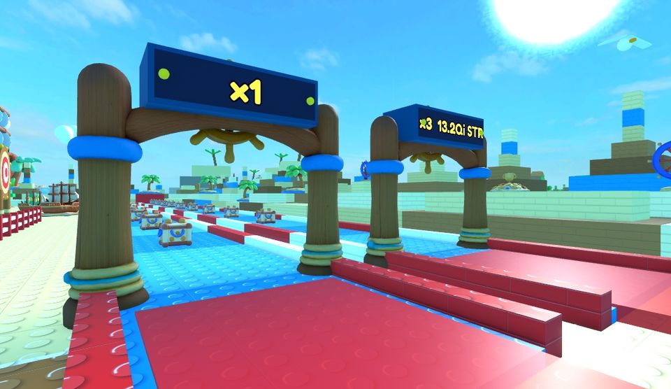 Pirate Cove x3, x10 and x70 gates in Throw Sim