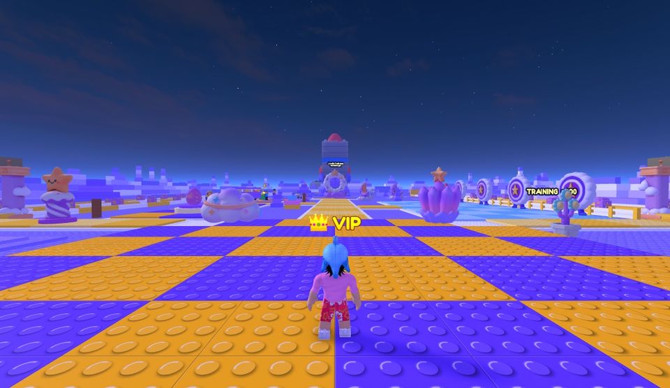Starlight Cloud, world 5 in Throw Sim