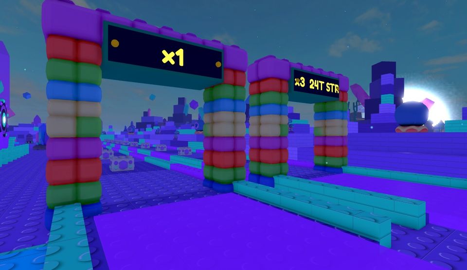 Crystal Caverns x3, x10 and x70 gates in Throw Sim
