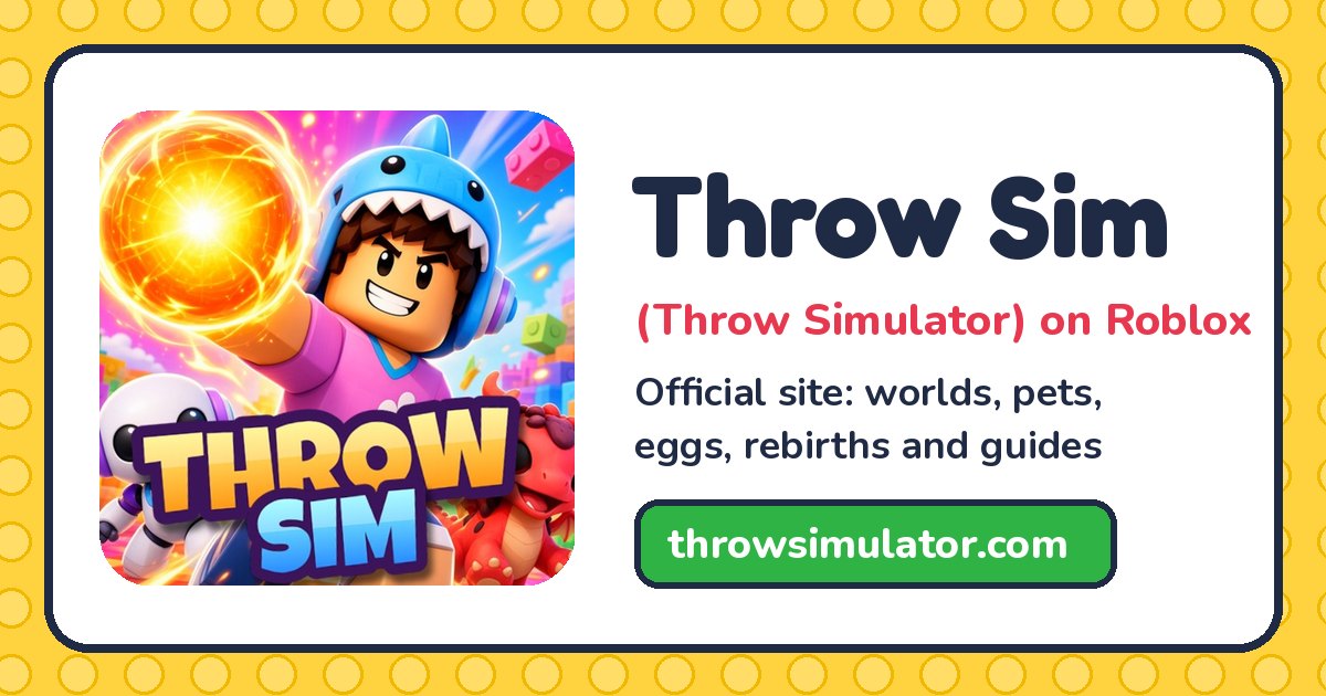 Throw Sim share image
